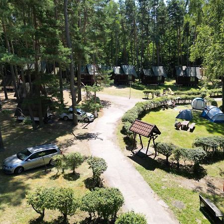 Отель Jablonkowy Las Stanica Wodna Pttk Старе-Яблонки Экстерьер фото
