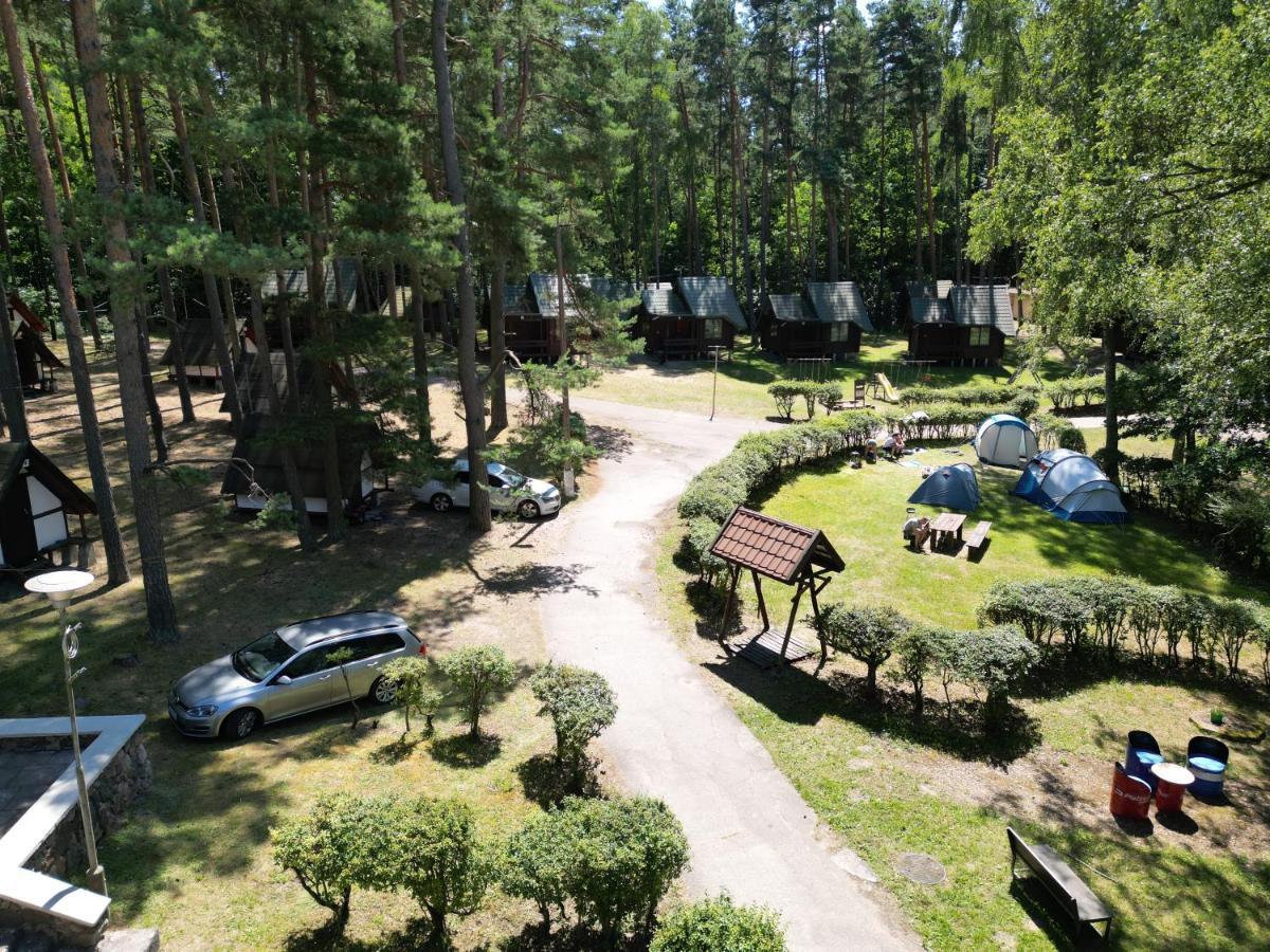 Отель Jablonkowy Las Stanica Wodna Pttk Старе-Яблонки Экстерьер фото